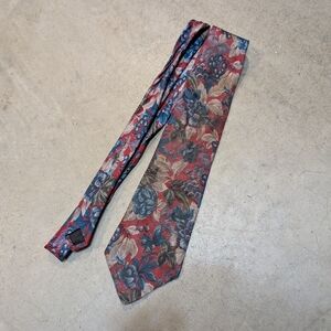 VTG Etienne Aigner Tie Floral Big And Tall